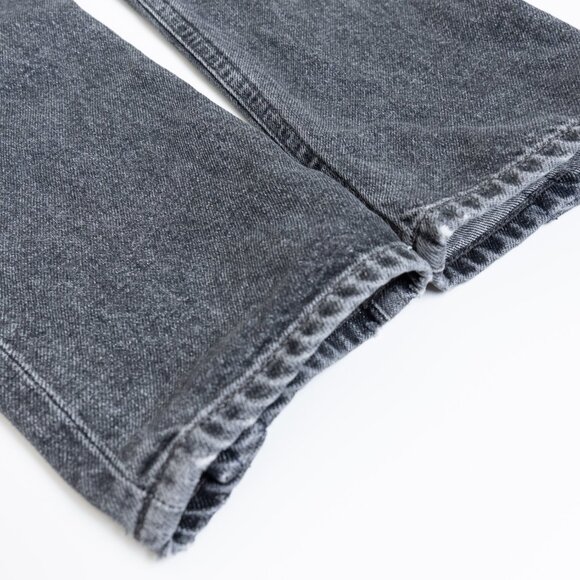 Citizens of Humanity Charlotte Crop High Rise Straight Jeans Black - Picture 9 of 15